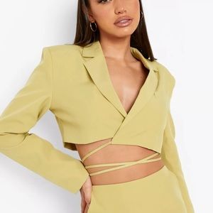 Crop Blazer